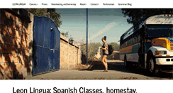 Desktop Screenshot of leonlingua.com