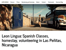 Tablet Screenshot of leonlingua.com